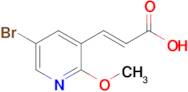 3-(5-BROMO-2-METHOXY-3-PYRIDYL)ACRYLIC ACID