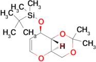 tert-Butyl(((4aR,8R,8aR)-2,2-dimethyl-4,4a,8,8a-tetrahydropyrano[3,2-d][1,3]dioxin-8-yl)oxy)dimethylsilane