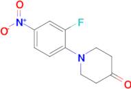 1-(2-FLUORO-4-NITRO-PHENYL)-PIPERIDIN-4-ONE