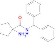 1-AMINO-N-BENZHYDRYLCYCLOPENTANECARBOXAMIDE