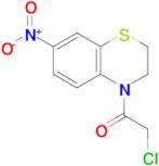 2-CHLORO-1-(7-NITRO-2H-BENZO[B][1,4]THIAZIN-4(3H)-YL)ETHANONE