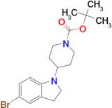 4-(5-BROMO-2,3-DIHYDRO-INDOL-1-YL)-PIPERIDINE-1-CARBOXYLIC ACID TERT-BUTYL ESTER