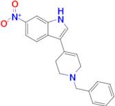 6-NITRO-3-(1-BENZYL-1,2,3,6-TETRAHYDROPYRIDIN-4-YL)-1H-INDOLE