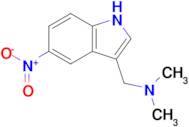 N,N-DIMETHYL-1-(5-NITRO-1H-INDOL-3-YL)METHANAMINE