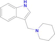 3-(1-PIPERIDINYLMETHYL)-1H-INDOLE