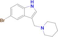 3-(1-PIPERIDINYLMETHYL)-5-BROMO-1H-INDOLE
