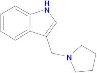 3-(PYRROLIDIN-1-YLMETHYL)INDOLE