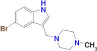 3-((4-METHYLPIPERAZIN-1-YL)METHYL)-5-BROMO-1H-INDOLE