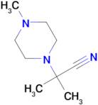 2-METHYL-2-(4-METHYLPIPERAZIN-1-YL)PROPANENITRILE