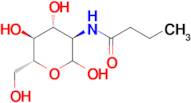 N-((3R,4R,5S,6R)-2,4,5-Trihydroxy-6-(hydroxymethyl)tetrahydro-2H-pyran-3-yl)butyramide