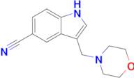 3-(MORPHOLINOMETHYL)-1H-INDOLE-5-CARBONITRILE