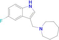 3-(Azepan-1-ylmethyl)-5-fluoro-1H-indole