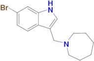 3-(Azepan-1-ylmethyl)-6-bromo-1H-indole