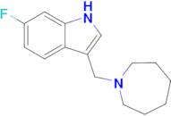 3-(Azepan-1-ylmethyl)-6-fluoro-1H-indole