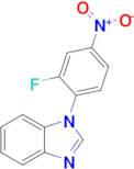 1-(2-FLUORO-4-NITROPHENYL)-1H-BENZO[D]IMIDAZOLE