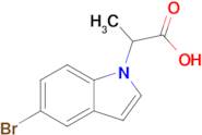 2-(5-BROMO-1H-INDOL-1-YL)PROPANOIC ACID