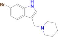 6-BROMO-3-(PIPERIDIN-1-YLMETHYL)-1H-INDOLE