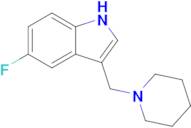 5-FLUORO-3-(PIPERIDIN-1-YLMETHYL)-1H-INDOLE