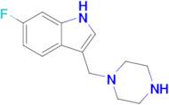 6-FLUORO-3-(PIPERAZIN-1-YLMETHYL)-1H-INDOLE