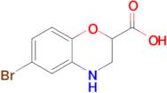 6-BROMO-3,4-DIHYDRO-2H-BENZO[B][1,4]OXAZINE-2-CARBOXYLIC ACID