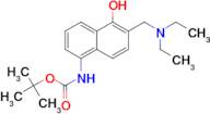 TERT-BUTYL (6-((DIETHYLAMINO)METHYL)-5-HYDROXYNAPHTHALEN-1-YL)CARBAMATE