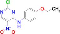 2-CHLORO-N-(4-ETHOXYPHENYL)-5-NITROPYRIMIDIN-4-AMINE