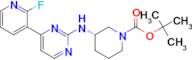 (S)-TERT-BUTYL 3-((4-(2-FLUOROPYRIDIN-3-YL)PYRIMIDIN-2-YL)AMINO)PIPERIDINE-1-CARBOXYLATE