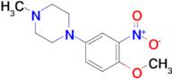 1-(4-METHOXY-3-NITROPHENYL)-4-METHYLPIPERAZINE
