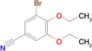 3-BROMO-4,5-DIETHOXYBENZONITRILE