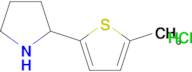 2-(5-METHYL-2-THIENYL)PYRROLIDINE HCL