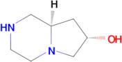 (7S,8AR)-OCTAHYDROPYRROLO[1,2-A]PYRAZIN-7-OL