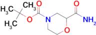 4-BOC-2-CARBAMOYLMORPHOLINE