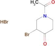 1-ACETYL-3-BROMOPIPERIDIN-4-ONE HYDROBROMIDE