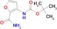 TERT-BUTYL 2-CARBAMOYLFURAN-3-YLCARBAMATE