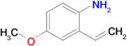 4-Methoxy-2-vinylaniline