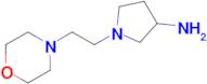 1-(2-MORPHOLINOETHYL)PYRROLIDIN-3-AMINE