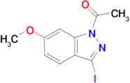 1-(3-IODO-6-METHOXY-1H-INDAZOL-1-YL)ETHANONE