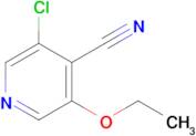 3-CHLORO-5-ETHOXYPYRIDINE-4-CARBONITRILE