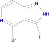 4-BROMO-3-IODO-1H-PYRAZOLO[4,3-C]PYRIDINE