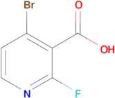 4-BROMO-2-FLUOROPYRIDINE-3-CARBOXYLIC ACID