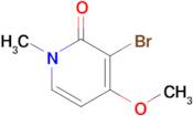 3-BROMO-4-METHOXY-1-METHYLPYRIDIN-2(1H)-ONE