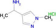 1-(1-METHYL-1H-PYRAZOL-4-YL)ETHANAMINE HCL