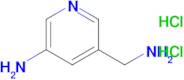 5-(AMINOMETHYL)PYRIDIN-3-AMINE 2HCL