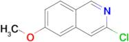 3-CHLORO-6-METHOXYISOQUINOLINE
