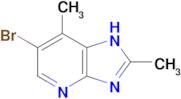 6-BROMO-2,7-DIMETHYL-3H-IMIDAZO[4,5-B]PYRIDINE