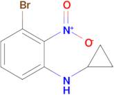 3-Bromo-N-cyclopropyl-2-nitroaniline