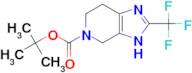 TERT-BUTYL 2-(TRIFLUOROMETHYL)-6,7-DIHYDRO-3H-IMIDAZO[4,5-C]PYRIDINE-5(4H)-CARBOXYLATE