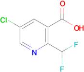 5-CHLORO-2-(DIFLUOROMETHYL)PYRIDINE-3-CARBOXYLIC ACID