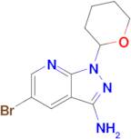 5-BROMO-1-(TETRAHYDRO-2H-PYRAN-2-YL)-1H-PYRAZOLO[3,4-B]PYRIDIN-3-AMINE