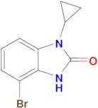 4-BROMO-1-CYCLOPROPYL-1H-BENZO[D]IMIDAZOL-2(3H)-ONE